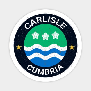 Carlisle - Cumbria Flag Magnet